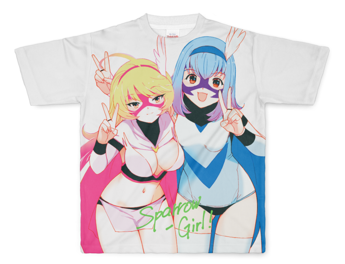 フルグラフィックTシャツ - L - 正面印刷のみ