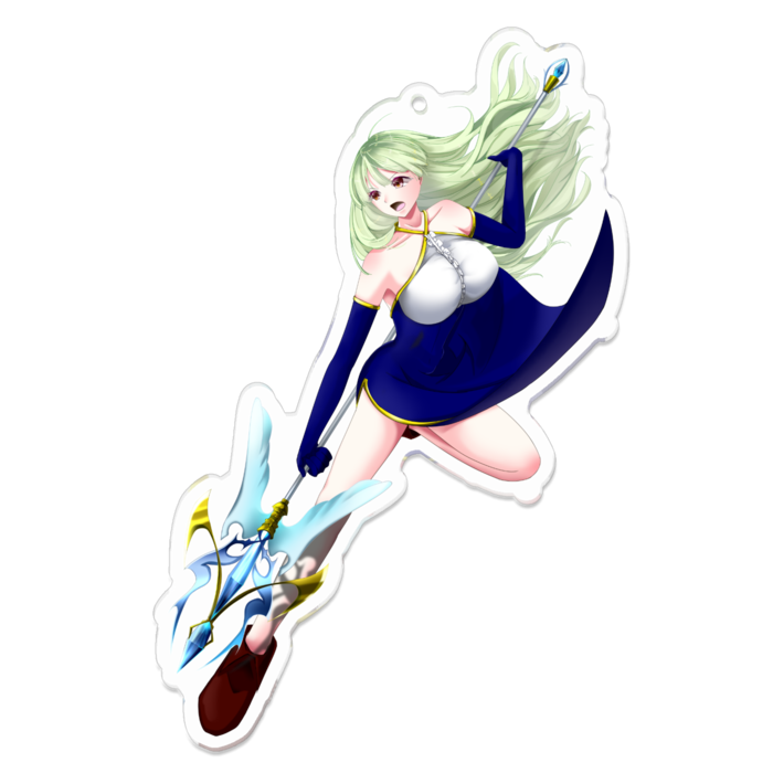 アクリルキーホルダー - 100 x 100 (mm)