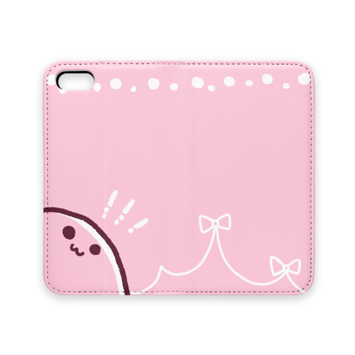 手帳型iPhoneケース（ベルトなし） - iPhone 5 / 5s / SE - ストラップ穴 なし