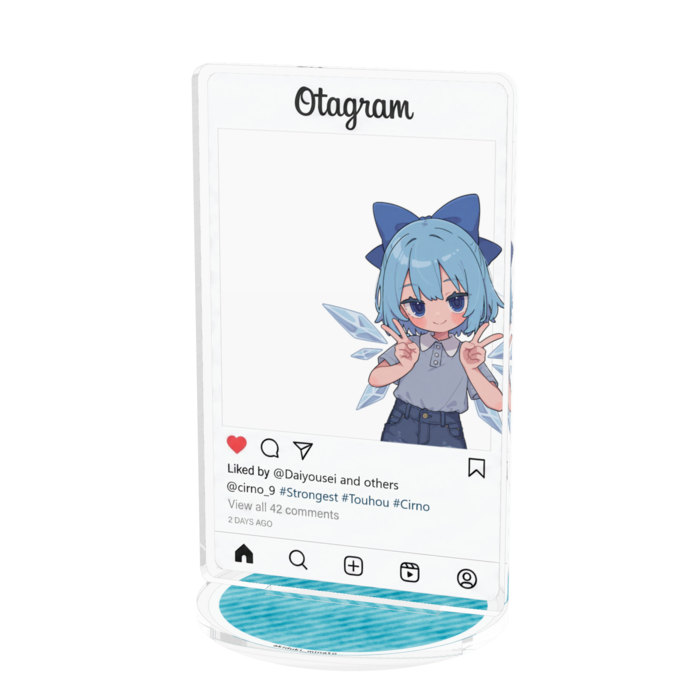 アクリルフィギュア - 100x100mm