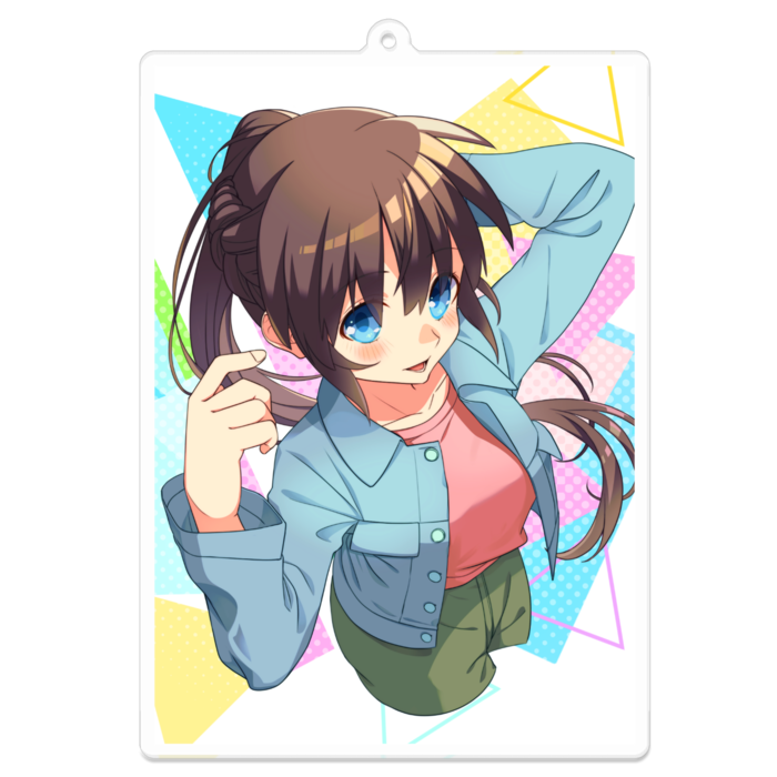 アクリルキーホルダー - 100 x 100 (mm)