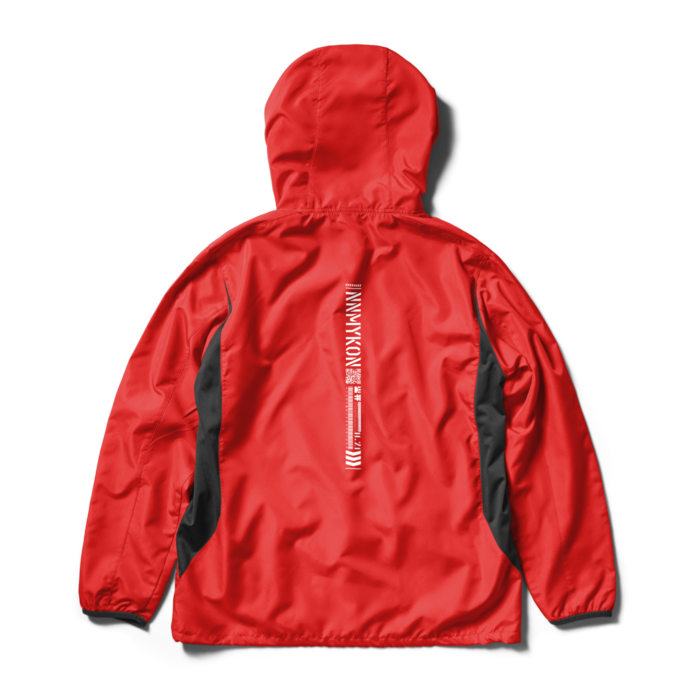 ウインドブレーカー - XL - レッド