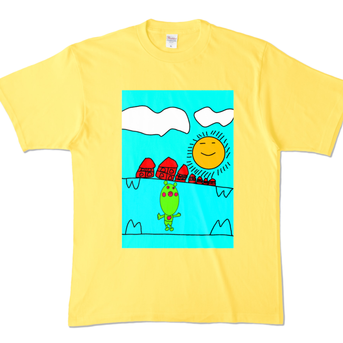 カラーTシャツ - XL - イエロー (濃色)