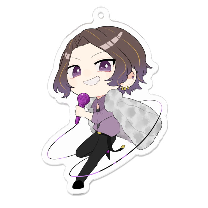 アクリルキーホルダー - 70 x 70 (mm)