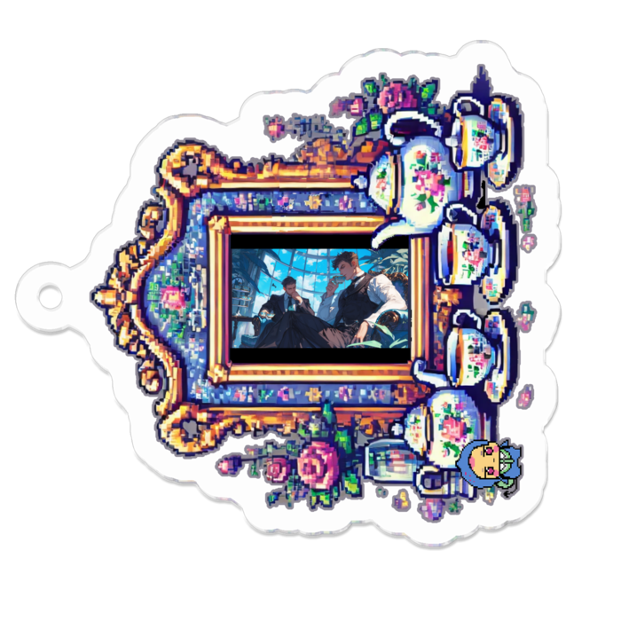 アクリルキーホルダー - 50 x 50 (mm)