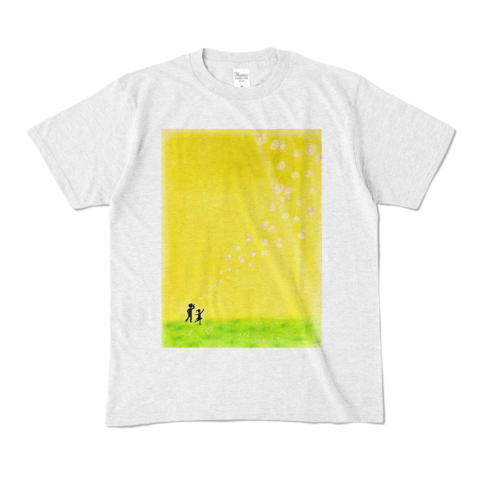 カラーTシャツ - M - アッシュ (淡色)