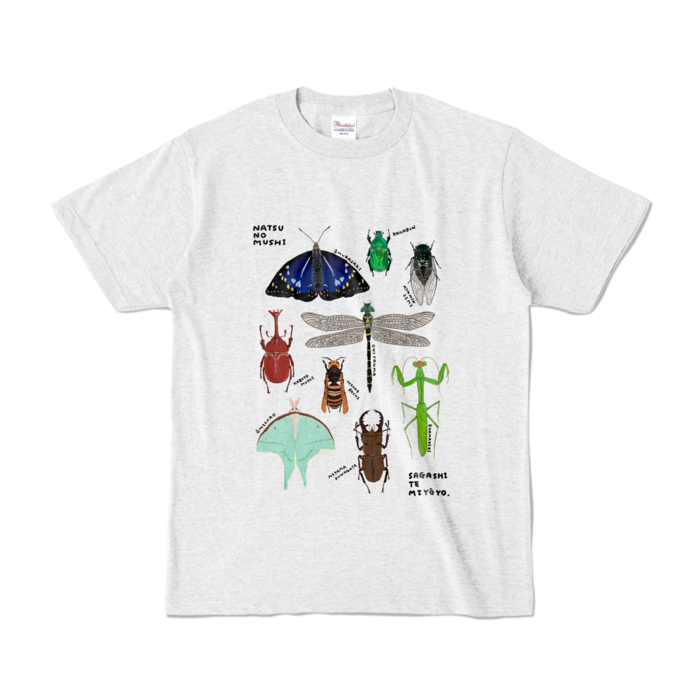 カラーTシャツ - S - アッシュ (淡色)