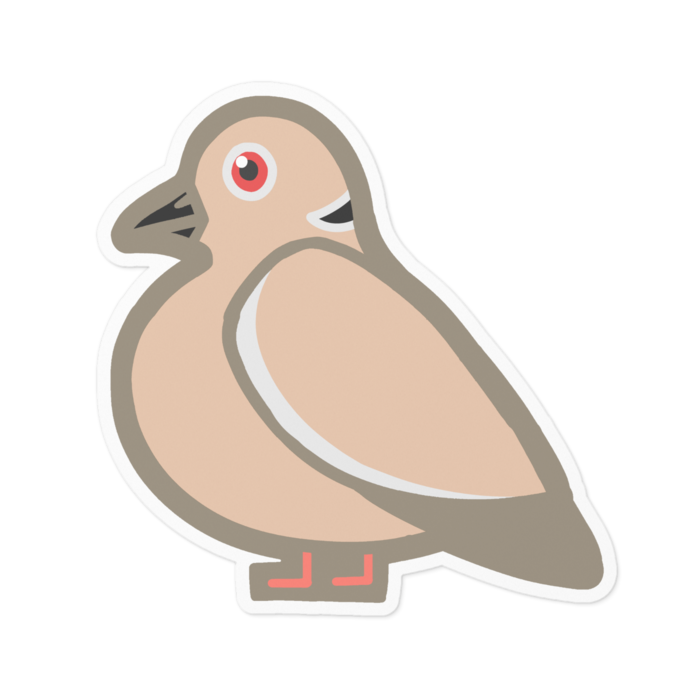 ステッカー - 100 x 100 (mm)