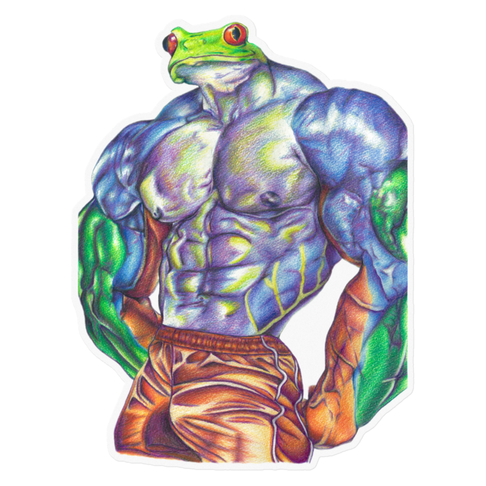 ステッカー - 160 x 160 (mm)クリア