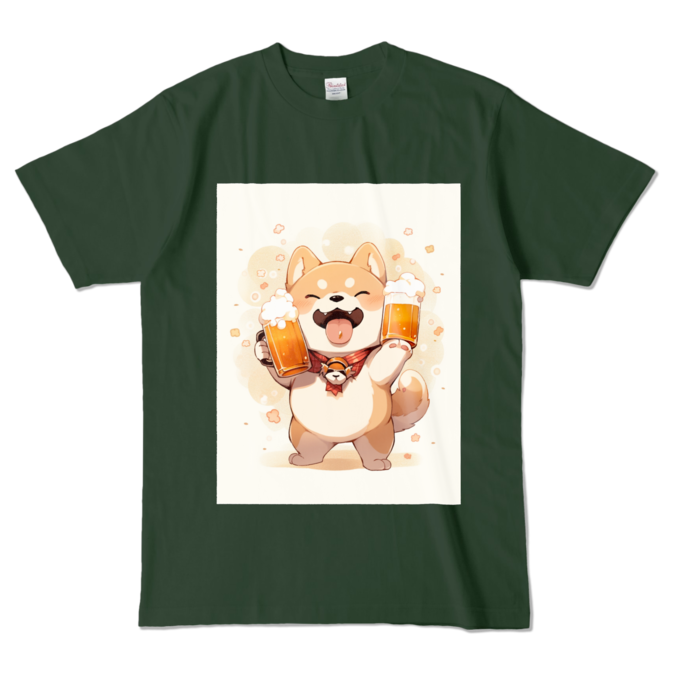 カラーTシャツ - L - フォレスト (濃色)