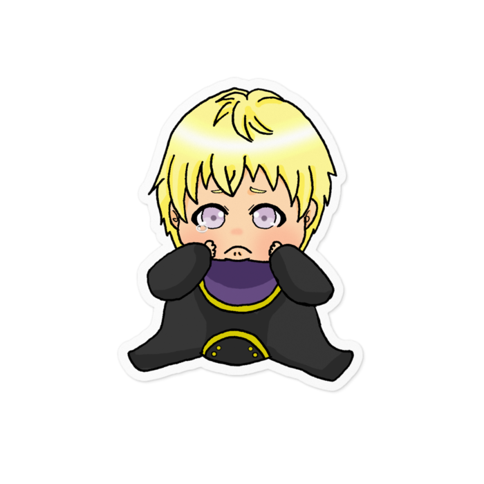 ステッカー - 100 x 100 (mm)