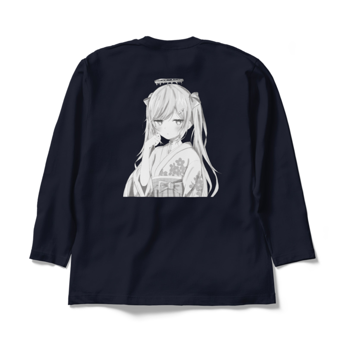 ロングスリーブTシャツ - XL - ネイビー