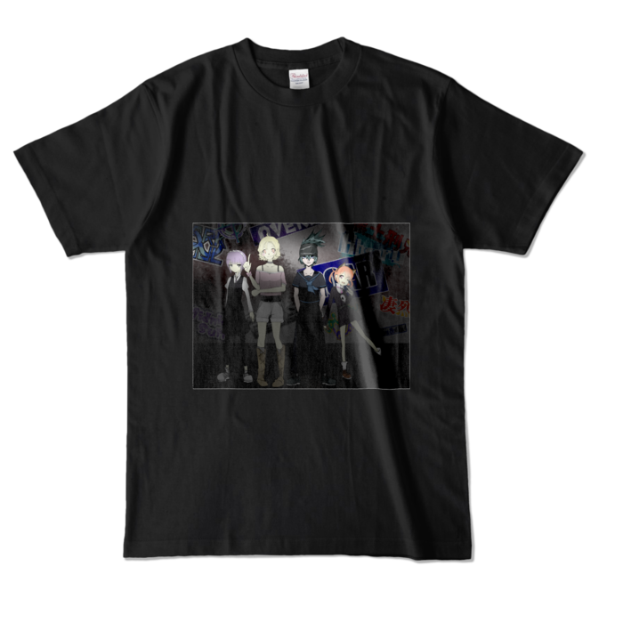 カラーTシャツ - L - ブラック (濃色)