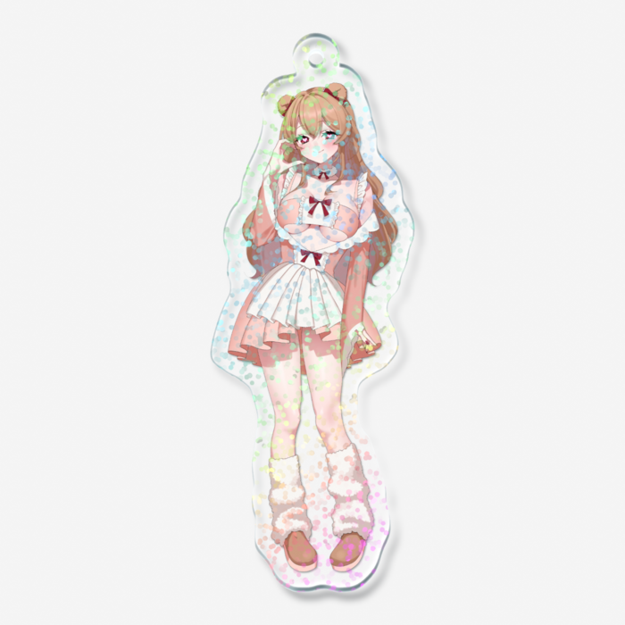 ホログラムアクリルキーホルダー - H70mm