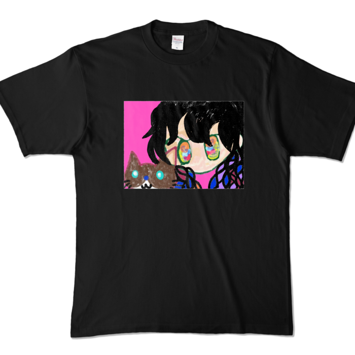 カラーTシャツ - XL - ブラック (濃色)
