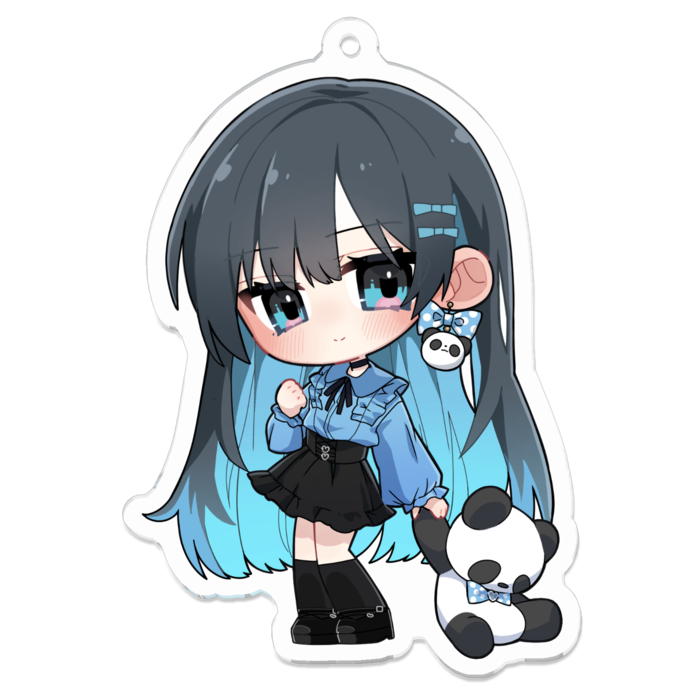 アクリルキーホルダー - 70 x 70 (mm)