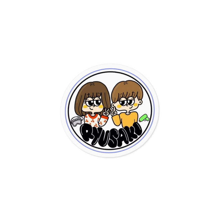 ステッカー - 100 x 100 (mm)