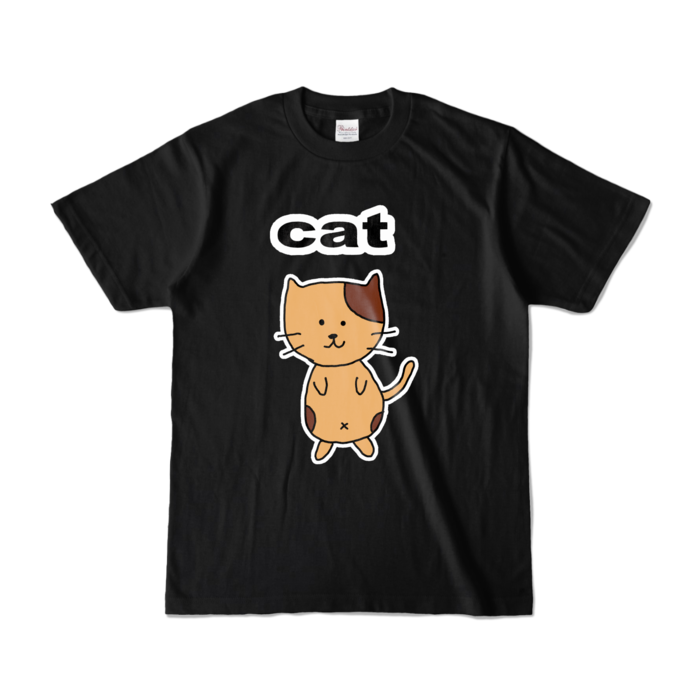 カラーTシャツ - S - ブラック (濃色)