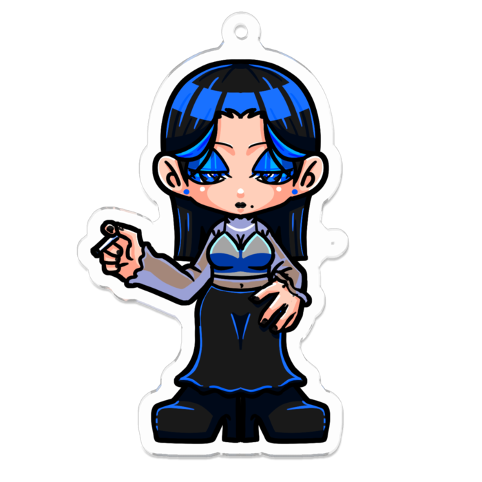 アクリルキーホルダー - 70 x 70 (mm)