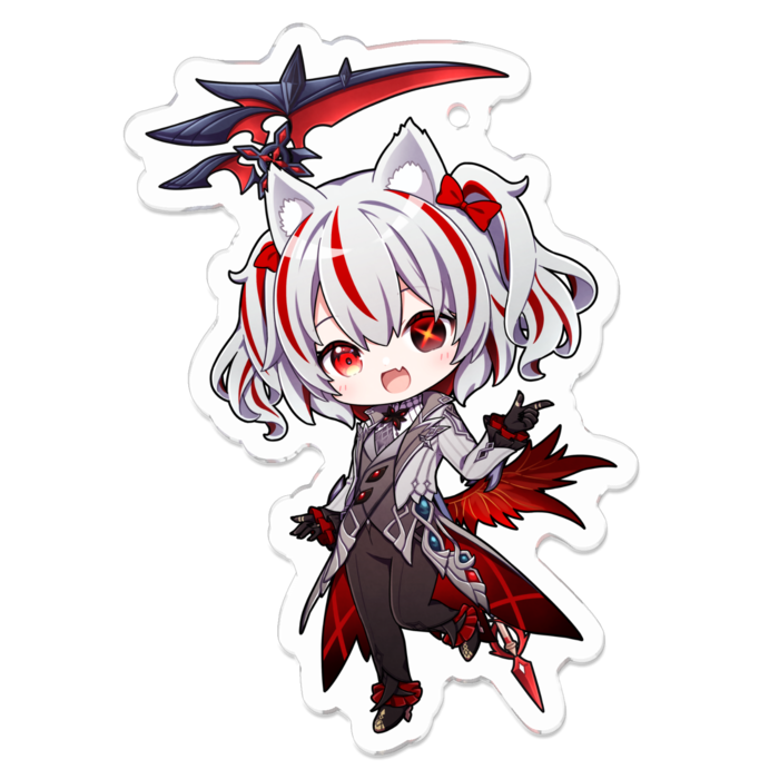 アカツッキーノ - 70 x 70 (mm)