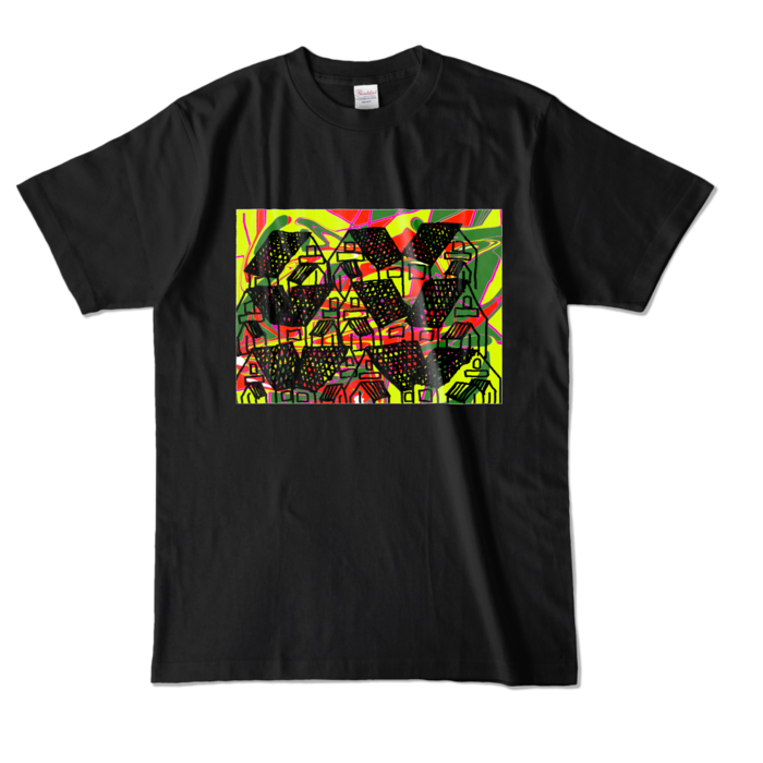 カラーTシャツ - L - ブラック (濃色)
