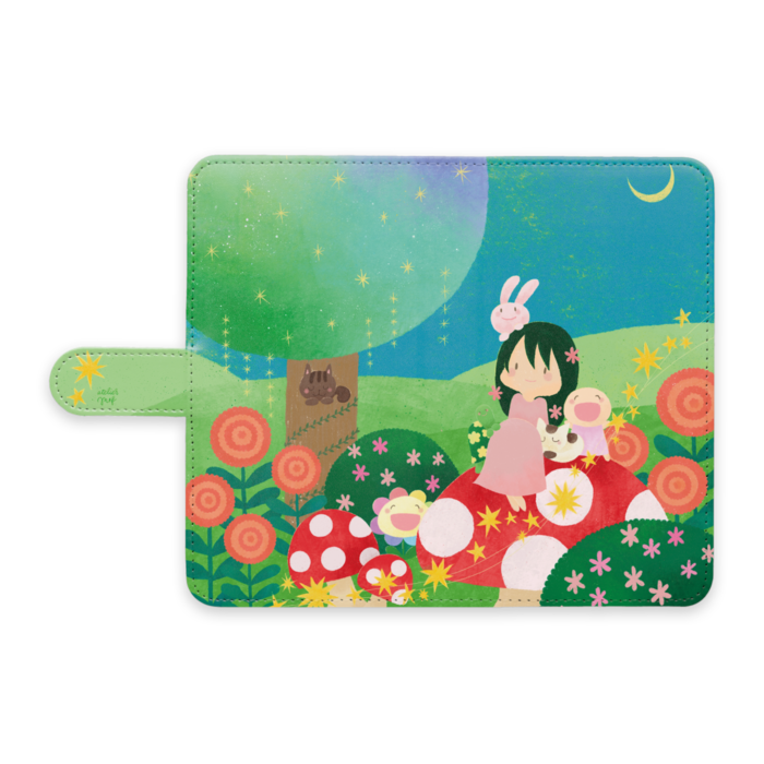 手帳型Androidケース - L - ストラップ穴 なし
