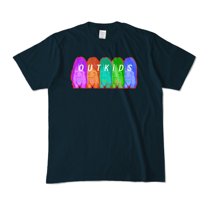 カラーTシャツ - M - ネイビー (濃色)