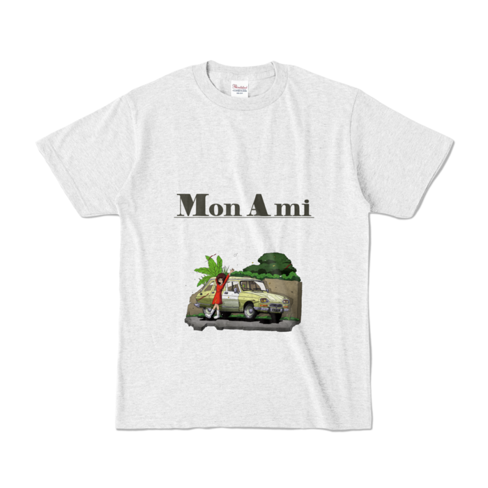 カラーTシャツ - S - アッシュ (淡色)