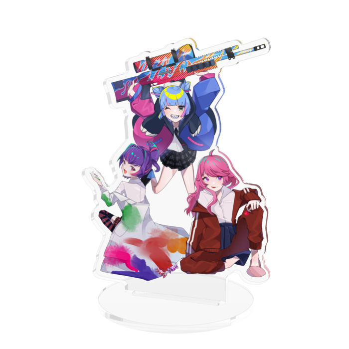 アクリルフィギュア - 100x100mm