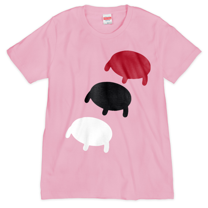 Tシャツ（シルクスクリーン印刷） - S - 3色