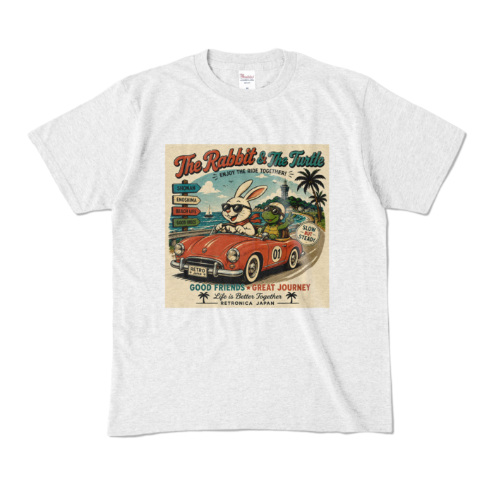 カラーTシャツ - M - アッシュ (淡色)