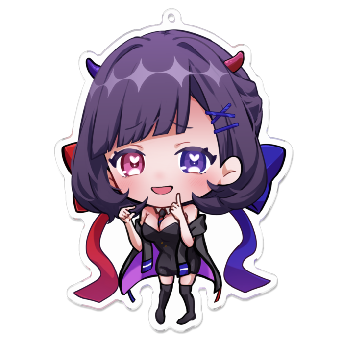 アクリルキーホルダー - 100 x 100 (mm)