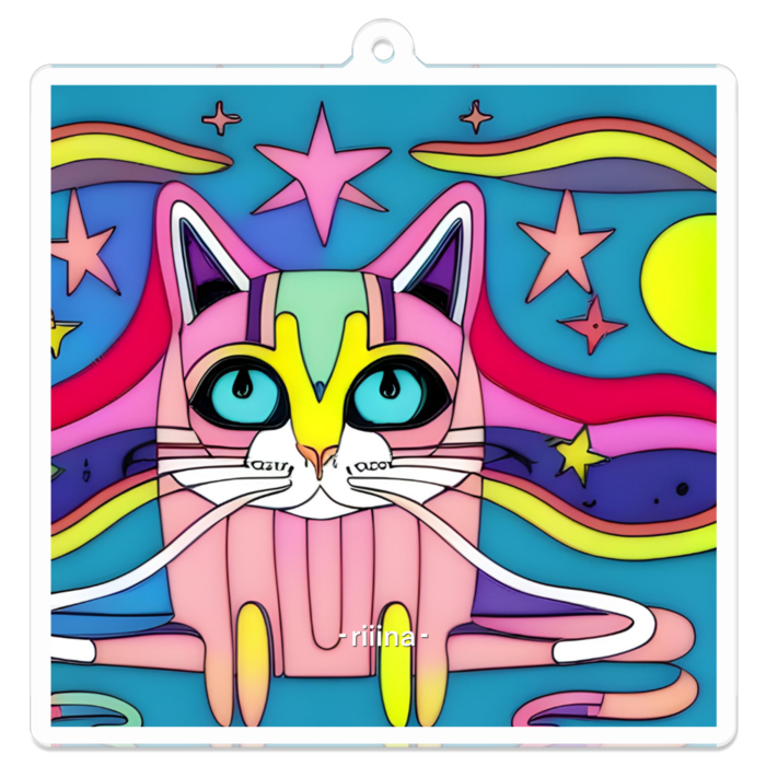 アクリルキーホルダー - 70 x 70 (mm)(3)