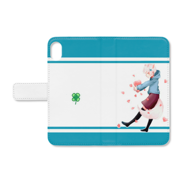 手帳型iPhoneケース - iPhone XR - ストラップ穴 なし