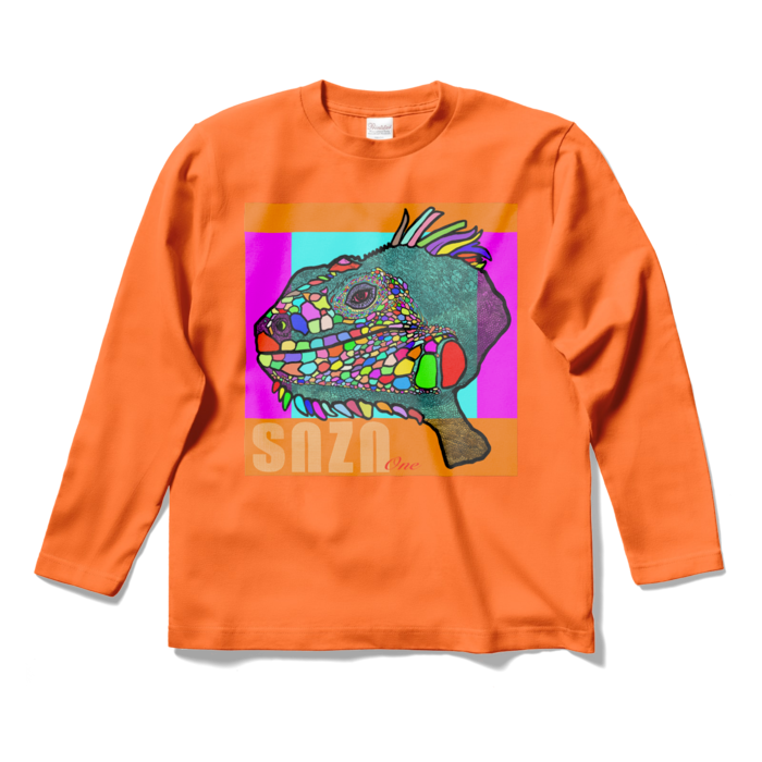 ロングスリーブTシャツ - S - オレンジ