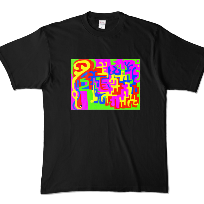 カラーTシャツ - XL - ブラック (濃色)