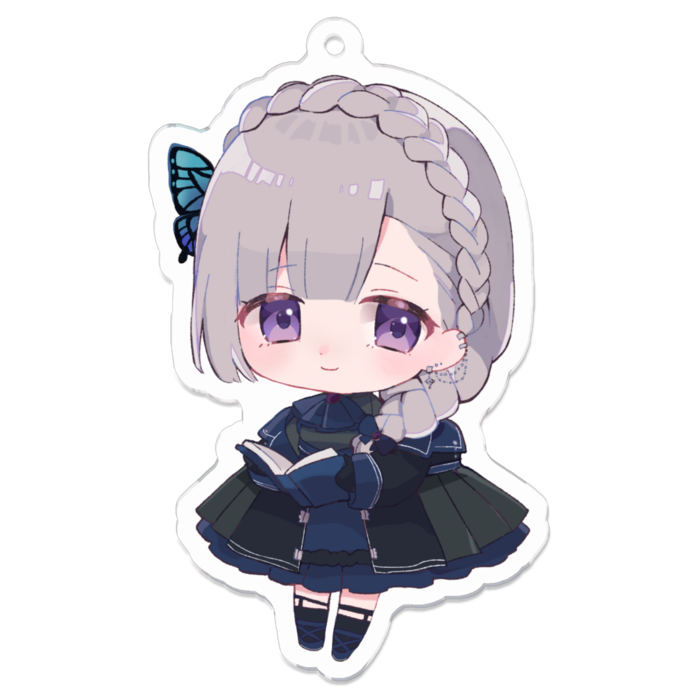 アクリルキーホルダー（コーティング） - 70 x 70 (mm)