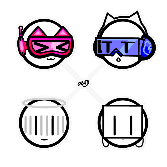 STICKEYES 1 - Kitty, Caty, Blink, Dryness