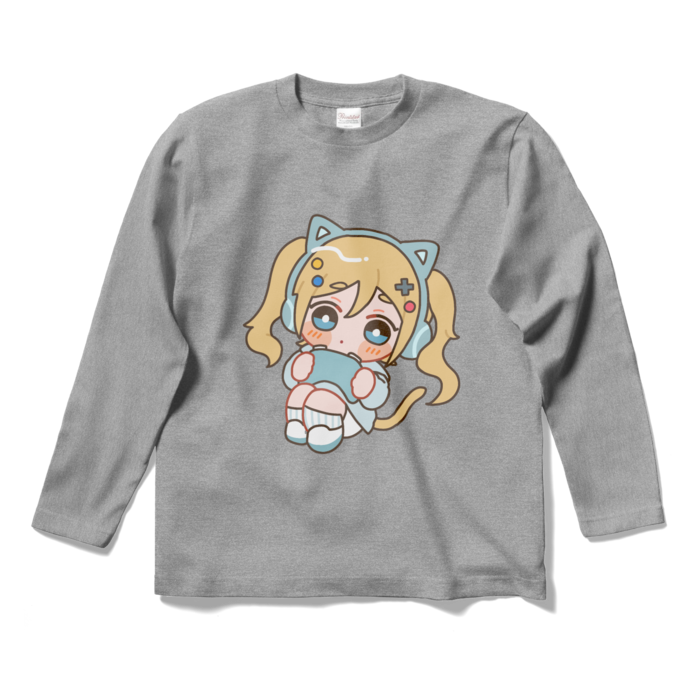 ロングスリーブTシャツ - S - 杢グレー