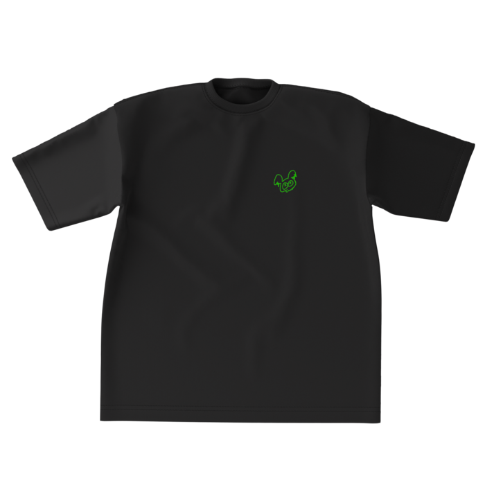 【さらみ】カラーTシャツ - XL - ブラック