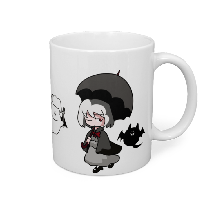 マグカップ - 直径 8 cm / 高さ 9.5 cm