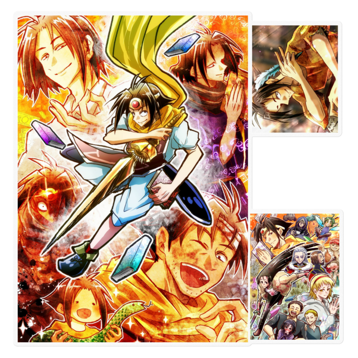 ステッカー - 160 x 160 (mm)