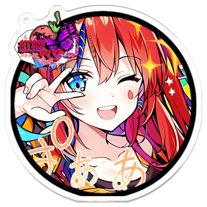 アクリルキーホルダー - 70 x 70 (mm)