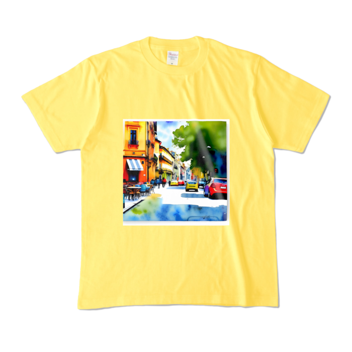 カラーTシャツ - M - イエロー (濃色)