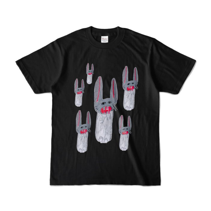 カラーTシャツ - S - ブラック (濃色)