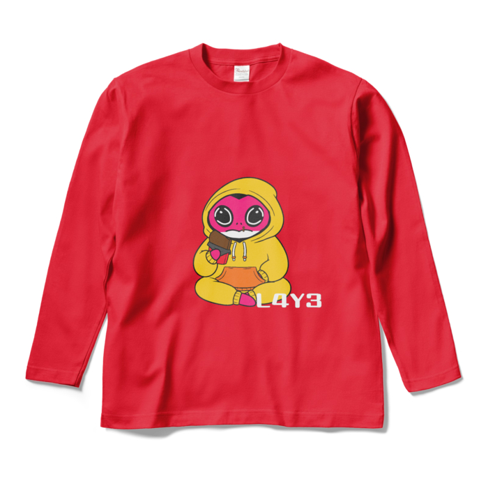 ロングスリーブTシャツ - M - レッド