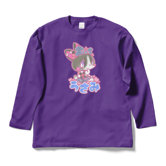 ロングスリーブTシャツ - L - パープル