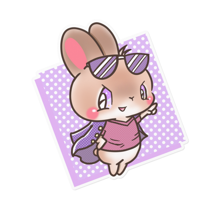 ステッカー - 160 x 160 (mm)