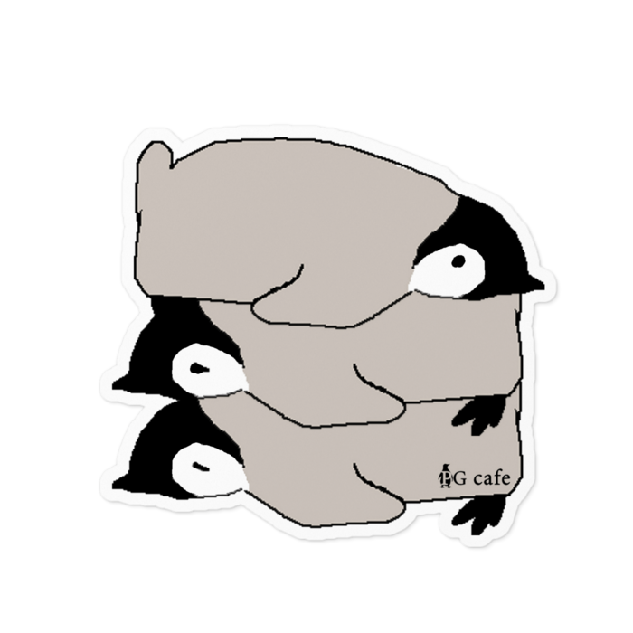 ステッカー - 100 x 100 (mm)