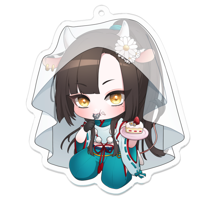 アクリルキーホルダー - 70 x 70 (mm)